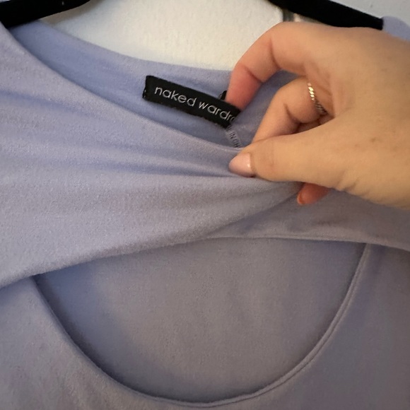 Naked Wardobe bodysuit baby blue - Picture 3 of 4